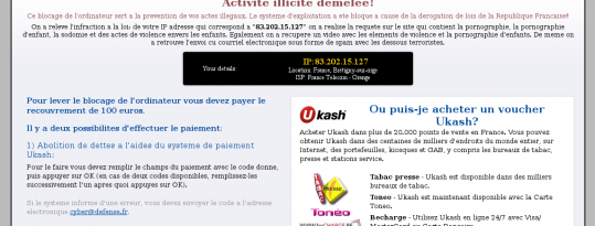 Virus Gendarmerie Nationale